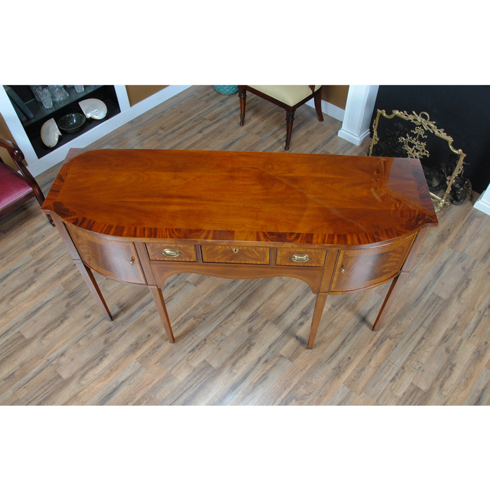 NVIN0253 Vintage Drexel Mahogany Sideboard