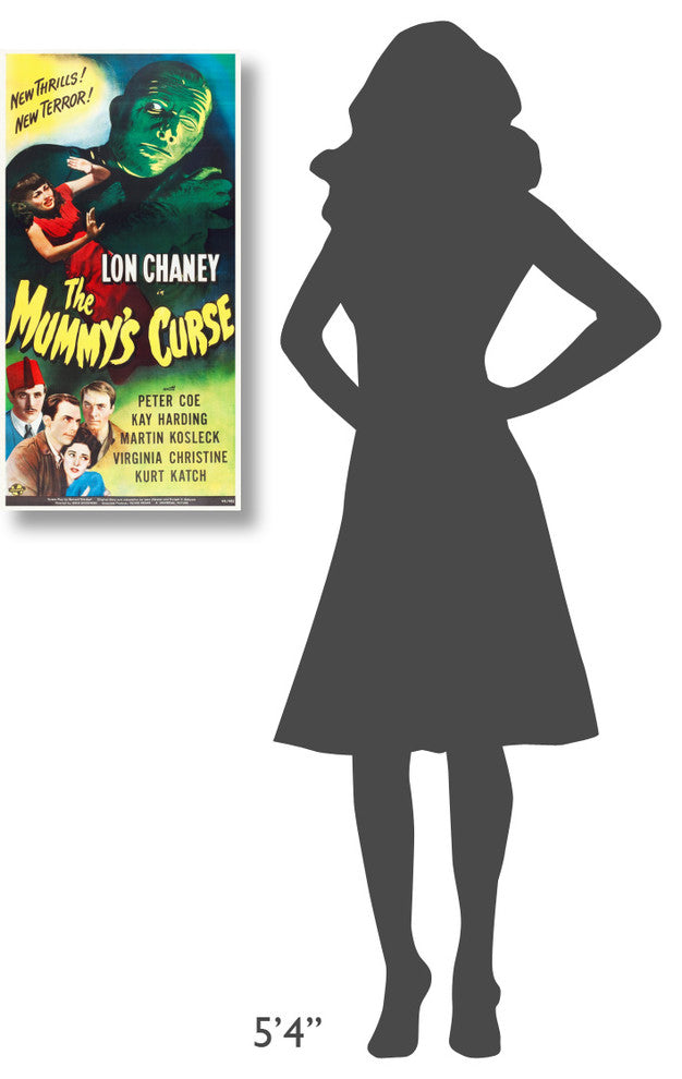 "Mummy's Curse" Stretched Canvas Giclee by Hollywood Photo Archive, 16x30"