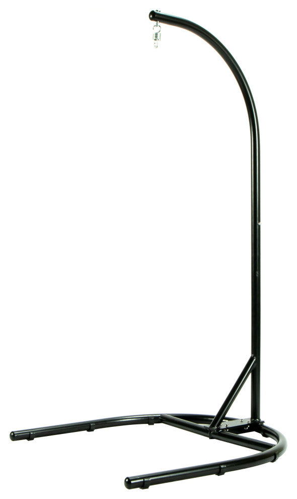 LeisureMod Wicker Folding Hanging Egg Swing Chair, Teal