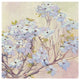 "Spring Dogwood II" Digital Paper Print by Julia Purinton, 42"x42"