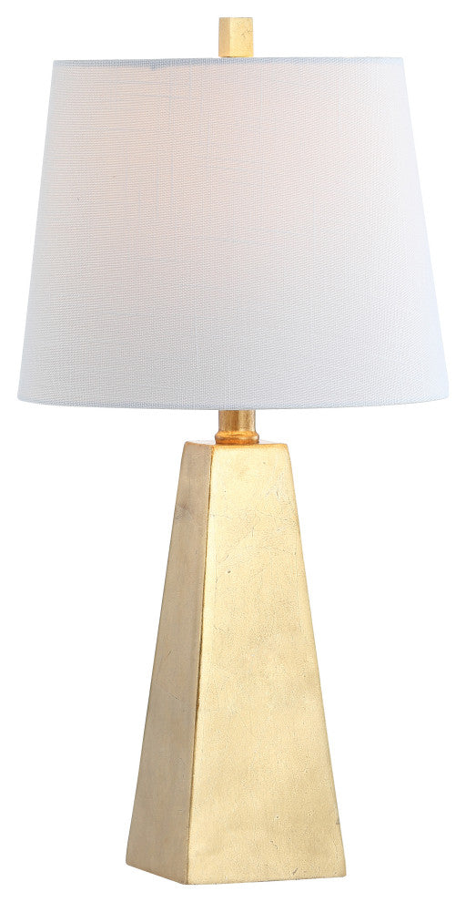 Owen 20.5" Resin LED Table Lamp, Gold Leaf