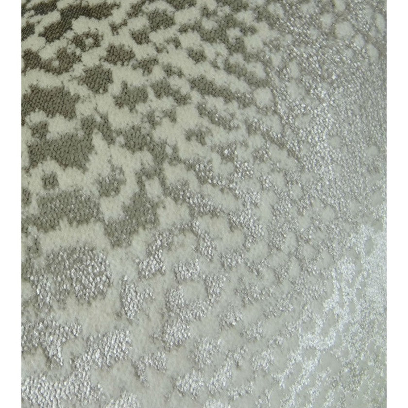 Plutus Hidden World Silver Handmade Throw Pillow, (26" x 26")