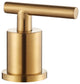 Lodosa Widespread Bathroom Basin Sink Faucet, Brushed Gold