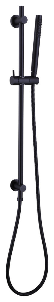 Wall Mounted Handheld Shower with Slide Bar-Less Rough-in Valve