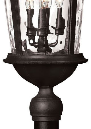 Hinkley Lighting 1891BK Windsor 4 Light 30" Tall Post Light - Black