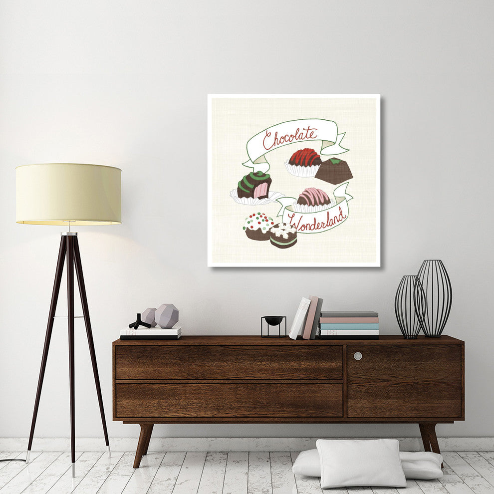 "Seasons Sweetings III" Digital Paper Print by Elyse DeNeige, 42"x42"
