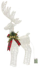 LED Lighted Holiday Deer 33"H