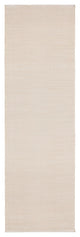 Dash & Albert Herringbone Linen/White Handwoven Indoor/Outdoor Rug, 2'6" x 18'