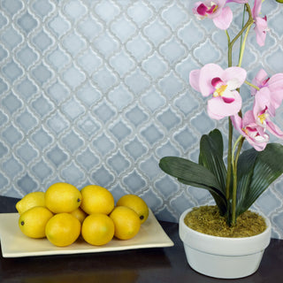 Hudson Tangier Mosaic Floor and Wall Tile, Slate