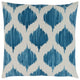 Surya Ogee SY-048 22"x22" Pillow Kit, Blue/Cream/Sky Blue