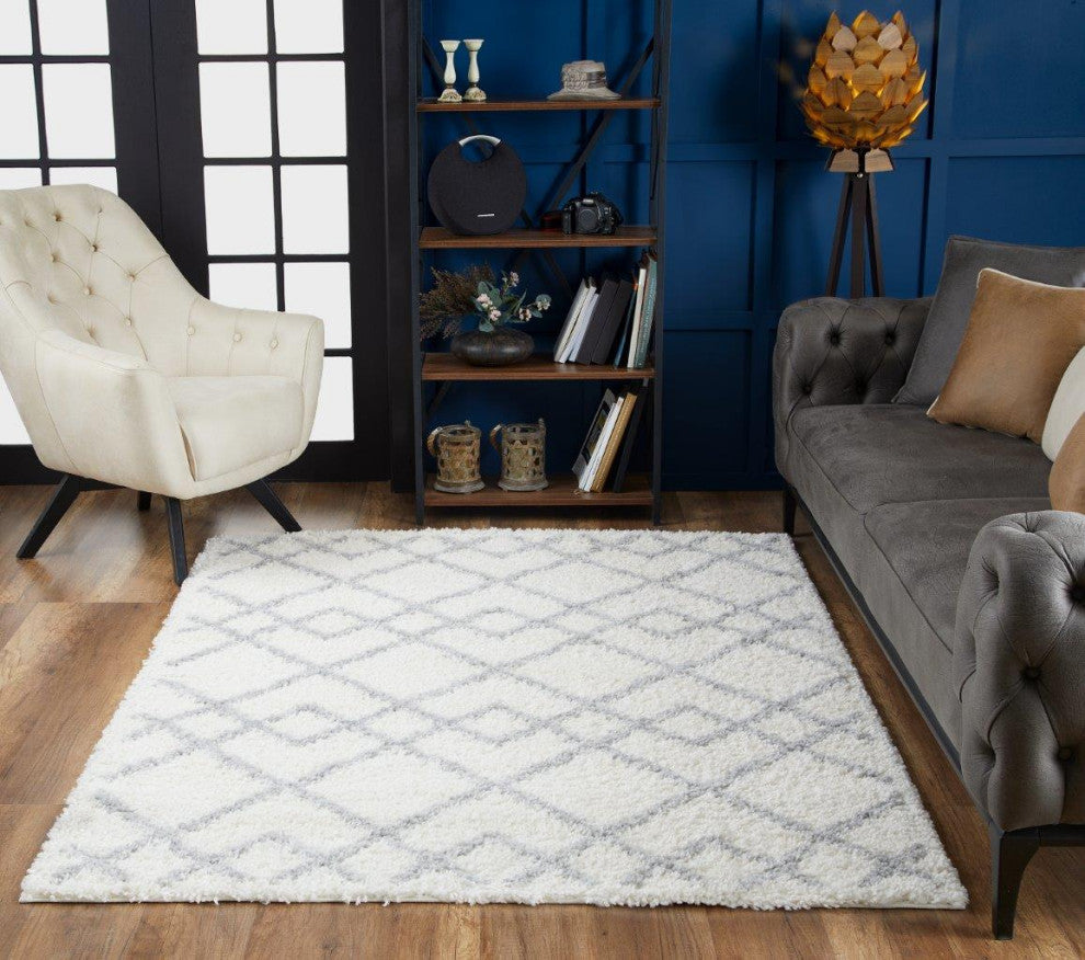 Pax Ivory Grey Trends 6'7" x 9'6" Rug
