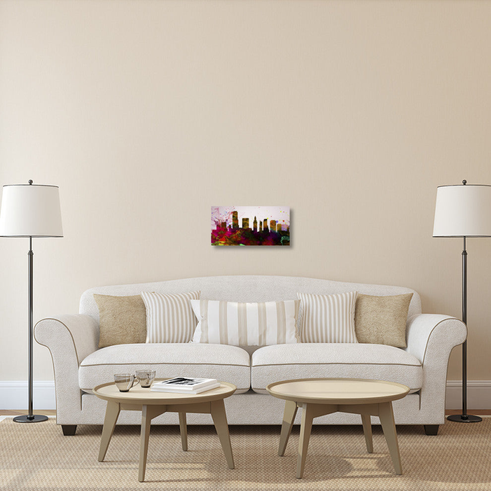 "Miami City Skyline" Fine Art Print