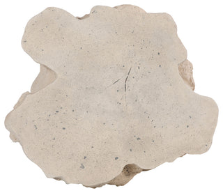 Log Side Table, Roman Stone