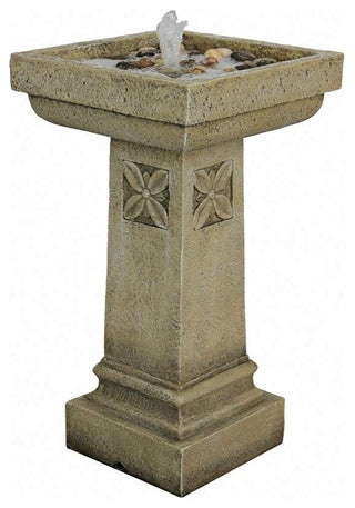 White Chapel Manor Pedestal Fountain