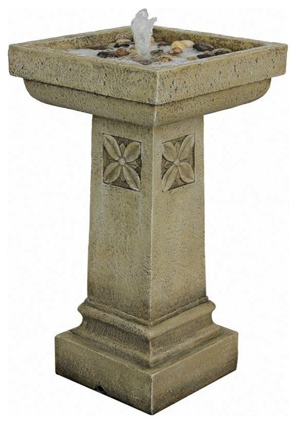 White Chapel Manor Pedestal Fountain