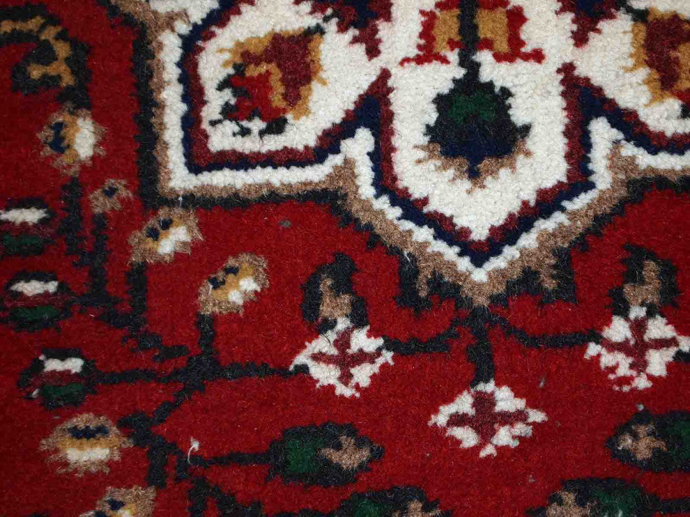Handmade vintage Persian Hamadan rug 2' x 3' (62cm x 91cm) 1970s