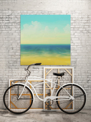 "In the Horizon" Print on Canvas, 40"x40"