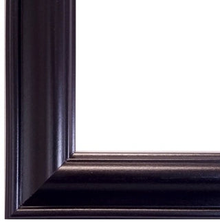 Single Diploma Frame with Double Matting, Premium Black, 12"x16"