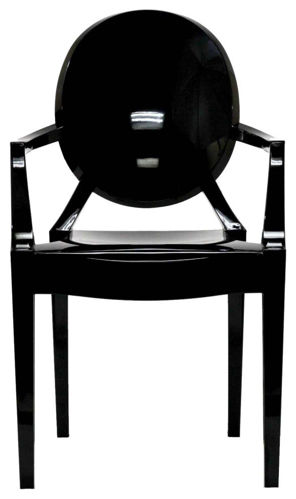 Casper Dining Armchairs Set of 2 EEI-905-BLK