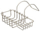 Basket Style Soap Dish For The Elegant Tub, Brushed Nickel Finish