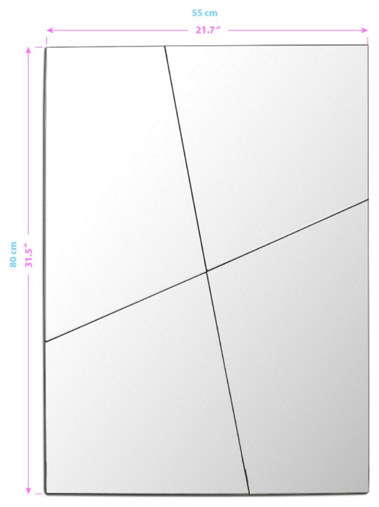 Contemporary Design Wall Mirror
