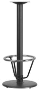 18'' Round Restaurant Table Base, 3'' Diameter Bar Height Column and Foot Ring