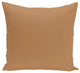 Solid Pillow, Caramel, 16"x16"