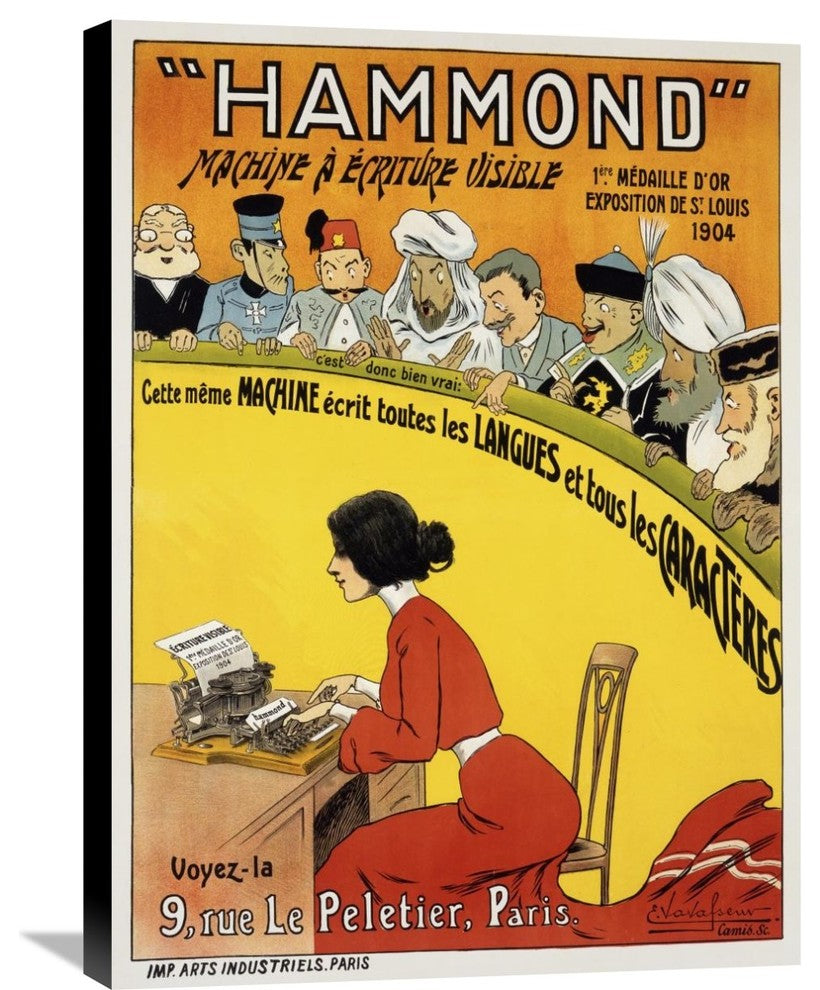 Hammond, 22"X30"