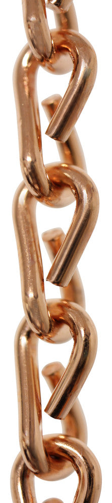 Steel Double Jack Basket Chain, 10', Copper, U13