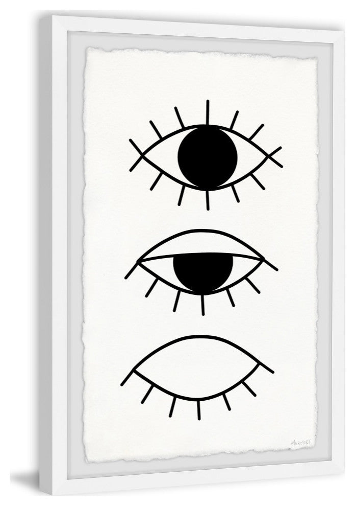 "Sleepy Eye" Framed Painting Print, 30x45