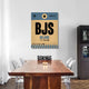"BJS Beijing Luggage Tag 2" Fine Art Print