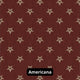 Star Pattern 3/8 Thick Indoor Area Rug Carpet, Americana, 4x8