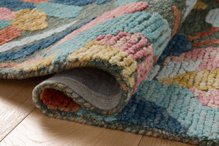 Loloi Tilly Green / Multi 2'-6" x 9'-9" Runner Rug
