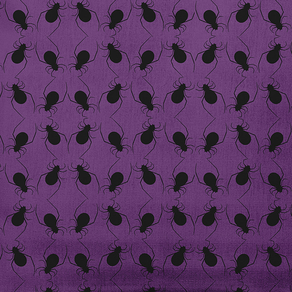 26"x26" Spider Cluster Decorative Throw Pillow, Amethyst