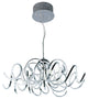 Chaos LED Pendant, Polished Chrome