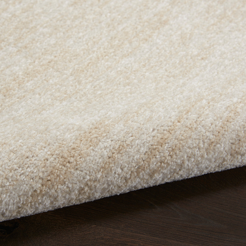 Nourison Essentials 9' x Square Ivory Beige Outdoor Area Rug