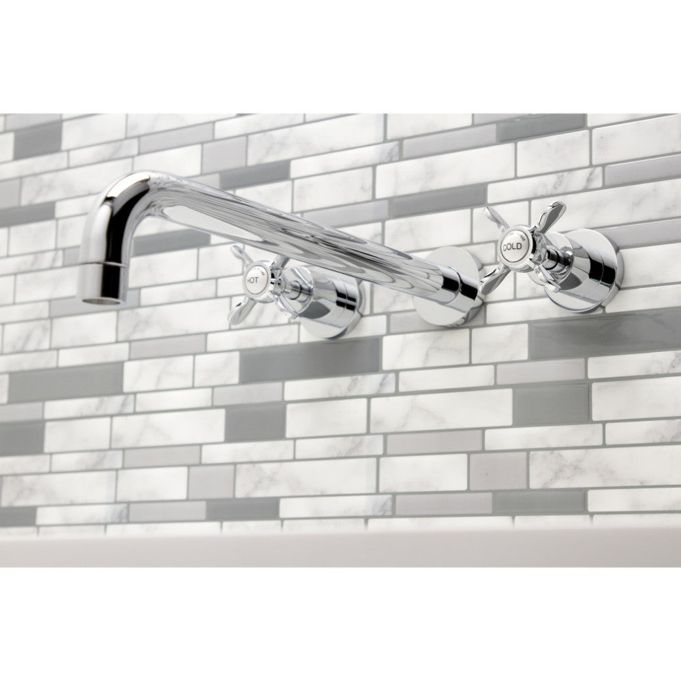 KS8041BEX Wall Mount Tub Faucet, Polished Chrome