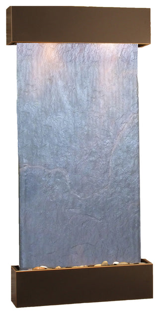 Whispering Creek Water Feature by Adagio, Black Featherstone, Blackened Copper