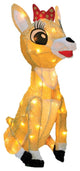 15" Pre-lit Rudolph the Red Nosed Reindeer Clarice Christmas Outdoor Decor