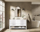 Home Living 60" Single Bathroom Vanity, White