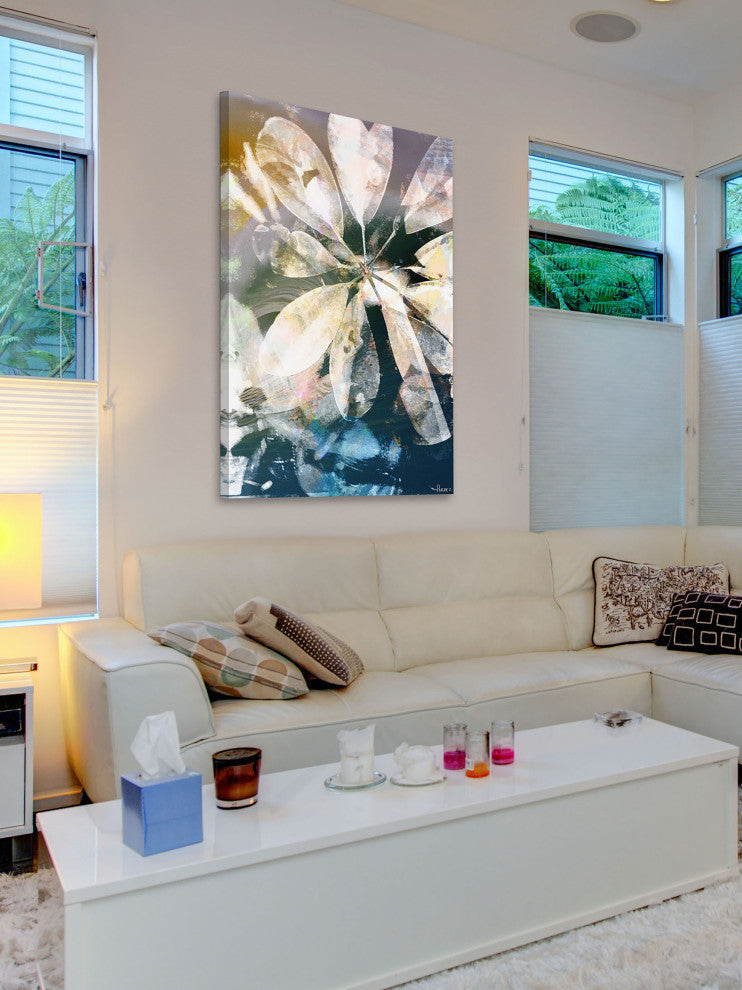 "Blue Water" Fine Art Canvas Print, 16"x24"
