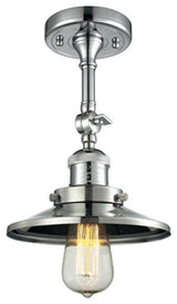 Innovations Lighting 201F-Pc-M7 1 Light Semi-Flush Mount