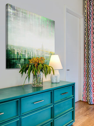 "NYC" Painting Print on Wrapped Canvas, 32"x32"