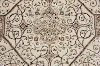 Unique Loom Cream Hamilton Rushmore 2' 0 x 3' 0 Area Rug