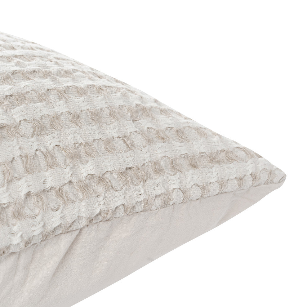 Claire Linen Shams by Kosas Home, Natural, Standard Sham