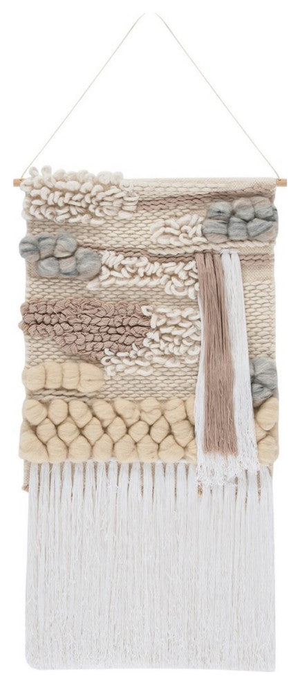 Safavieh Sedona Florica Woven Wall Art Ivory 22" X 31"