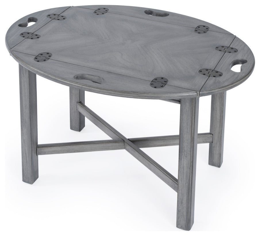 Carlisle Butler Table, Powder Gray