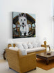 "Dash In Cabin" Painting Print on Canvas by Tori Campisi