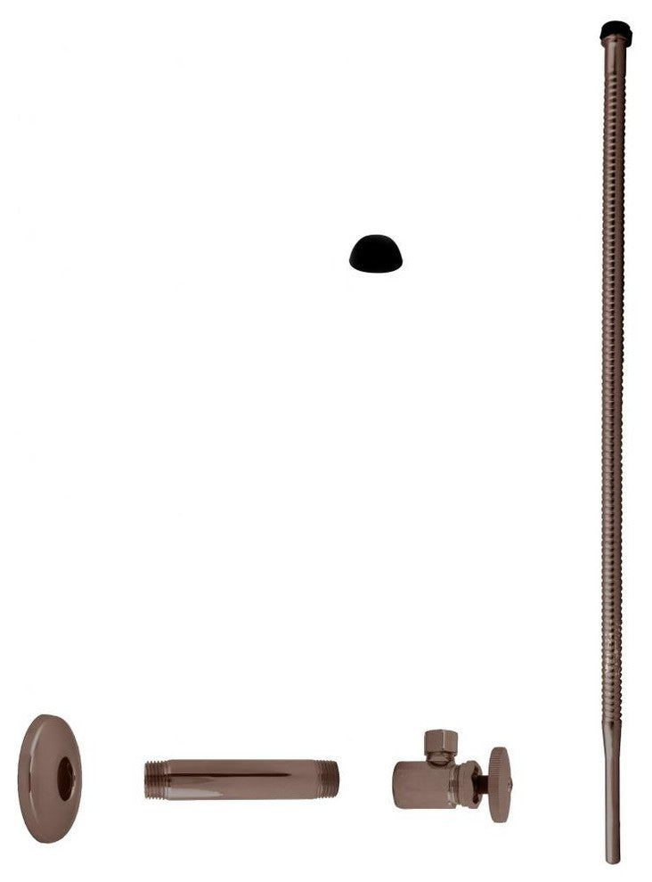 Supply Kit - 1/2" Ips X 3/8" Od X 20" Corrugated In Oil Rubbed Bronze