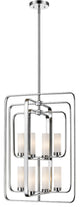 Aideen 8 Light Pendant, Chrome